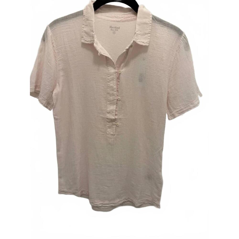 NEW HARTFORD women's tenenan t-shirt in pale pink